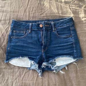 AEO HI-Rise Shortie Shorts